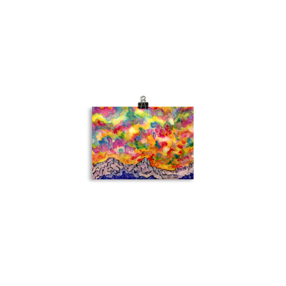 Kaleidoscope Sky Print - Image 2