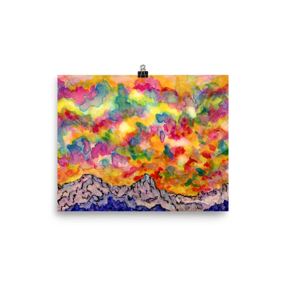 Kaleidoscope Sky Print - Image 3