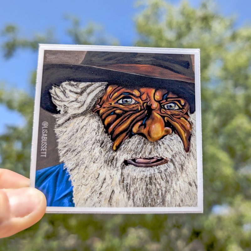 Tjuntjuntjara Man Sticker