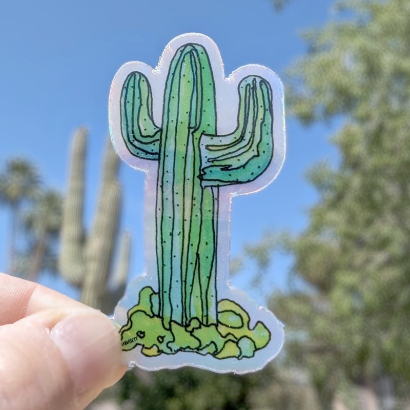 Saguaro Sticker