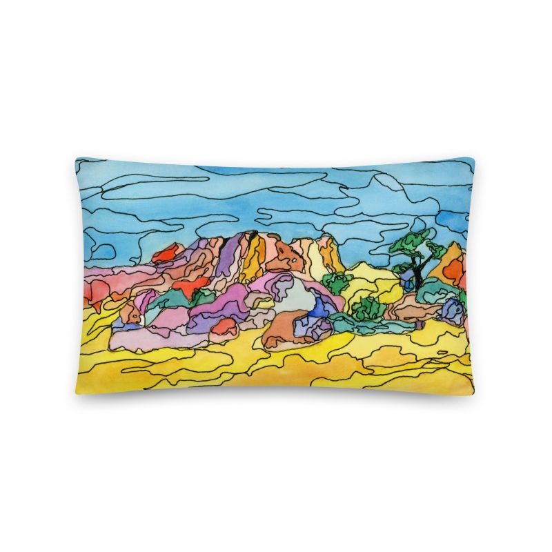 Cochise Stronghold Pillow