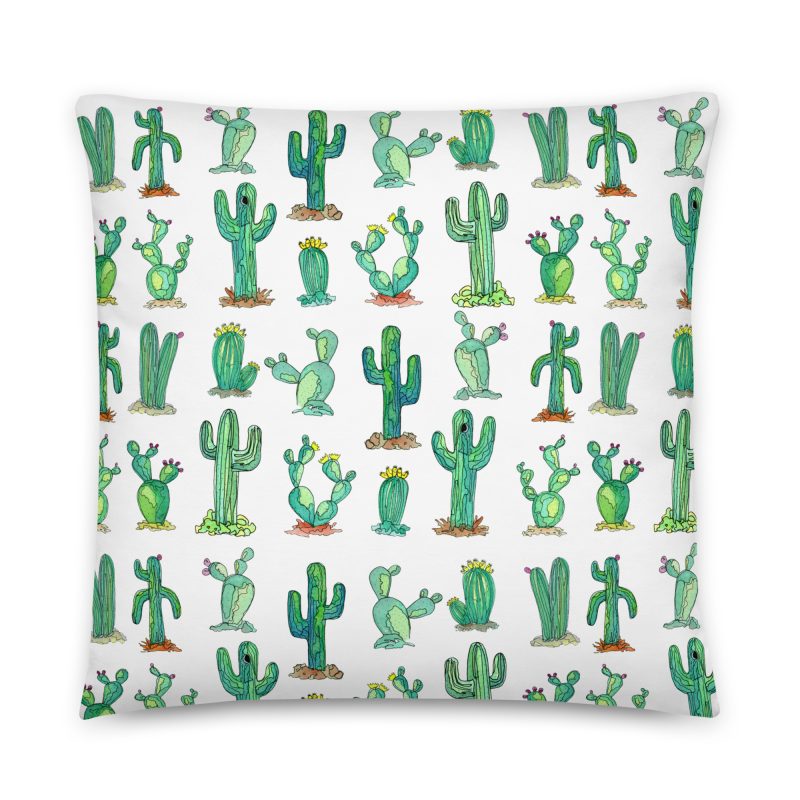 Cactus Parade Pillow