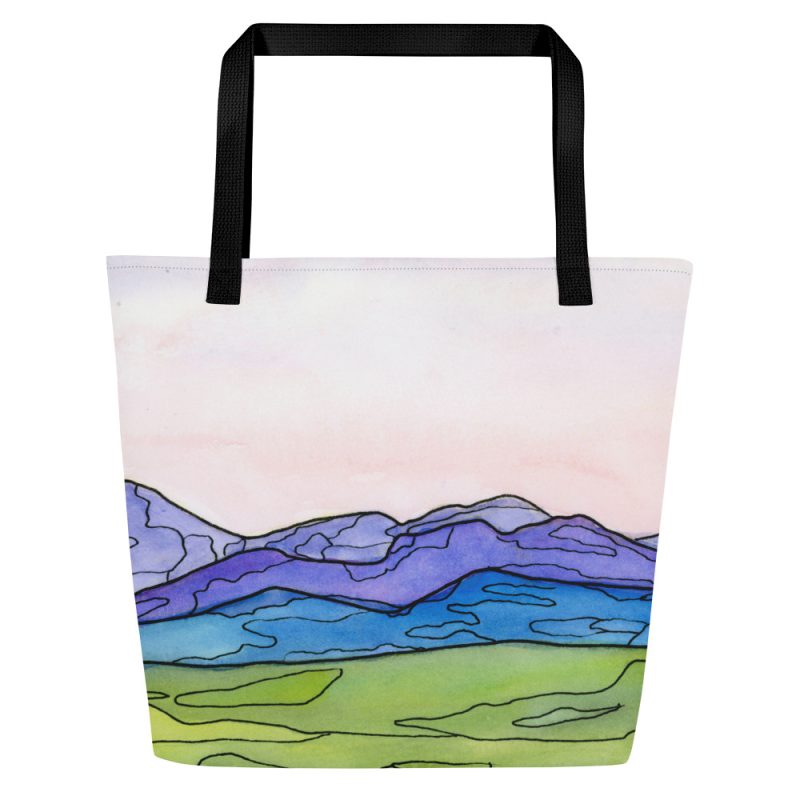 Mule Mountains Tote Bag