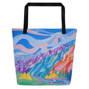 Icicle Creek Tote Bag