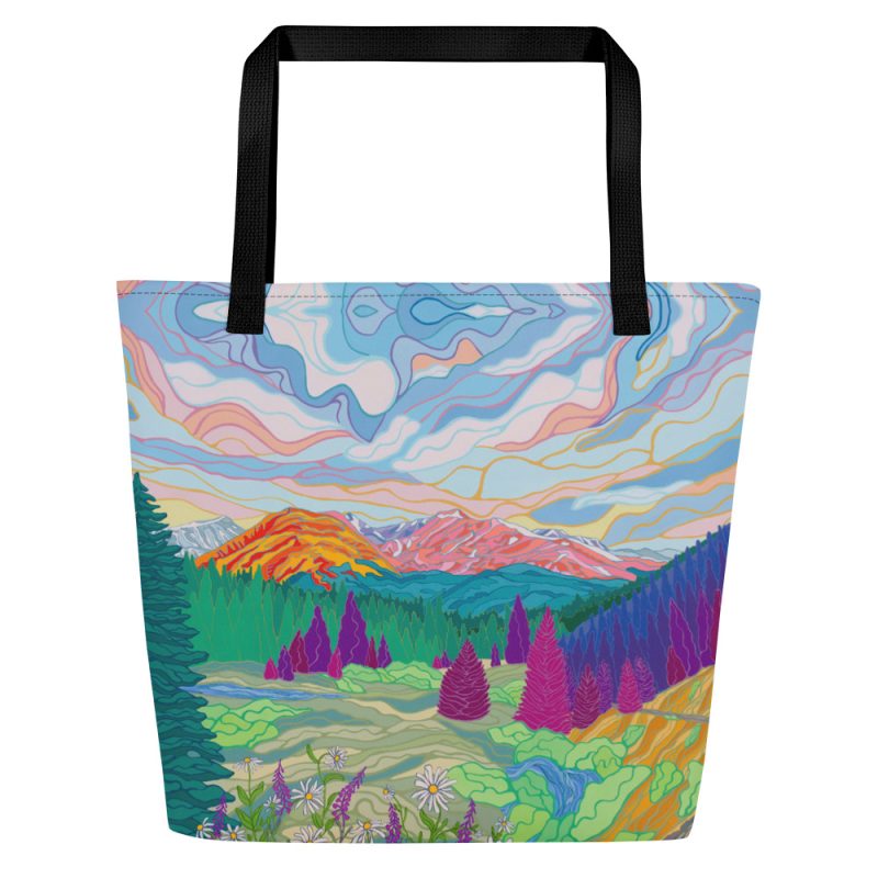 Magic Mountain Tote Bag