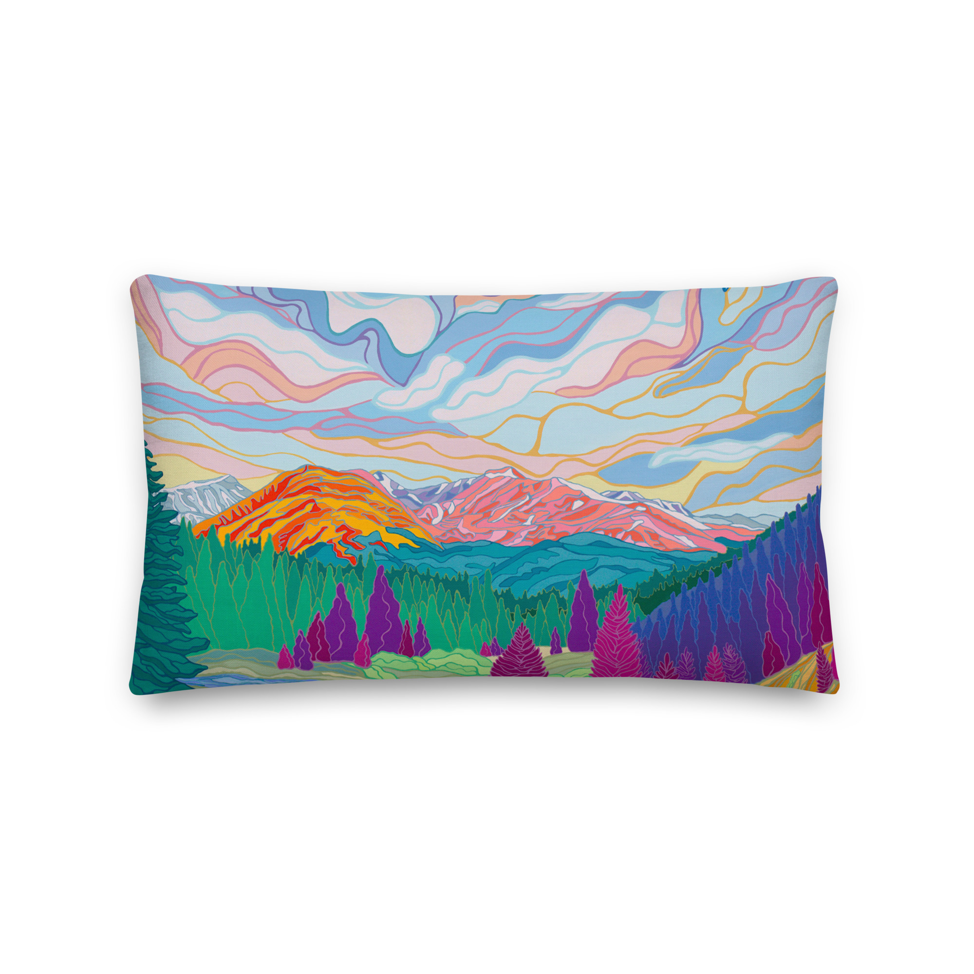Magic Mountain Pillow - Image 4