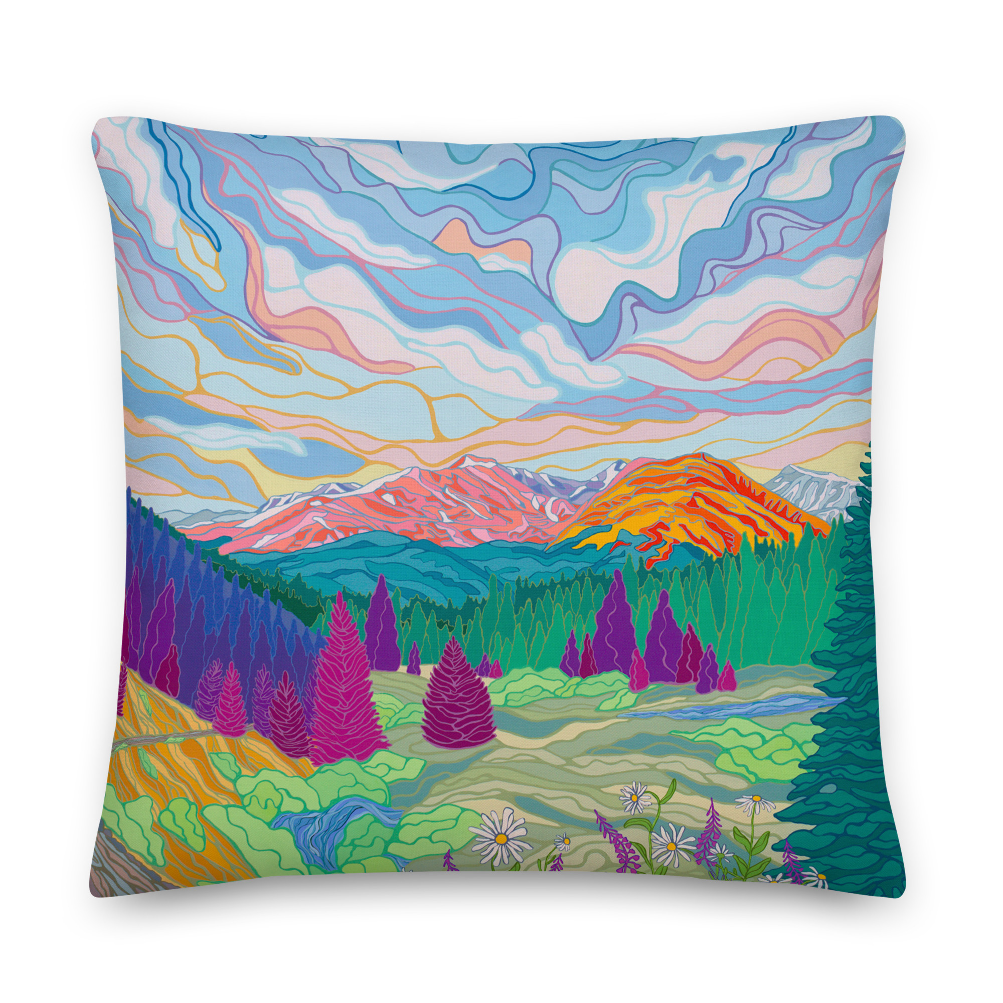 Magic Mountain Pillow - Image 6