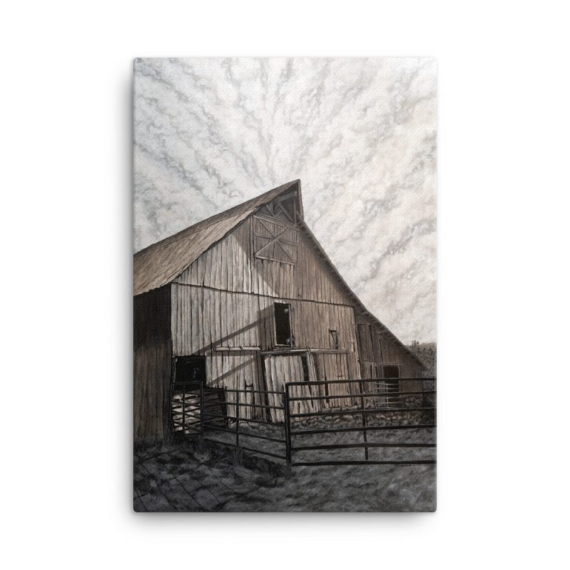 Bussett Farm Canvas Print
