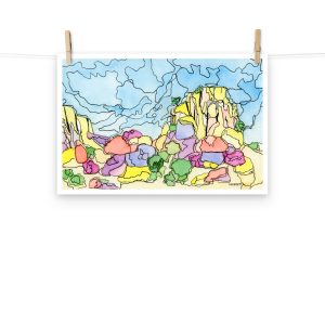 Dragoon Mountains Print