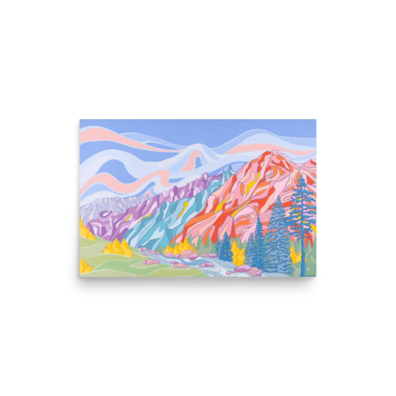 Icicle Creek Print