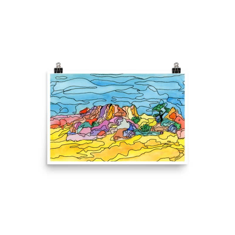 Cochise Stronghold Print