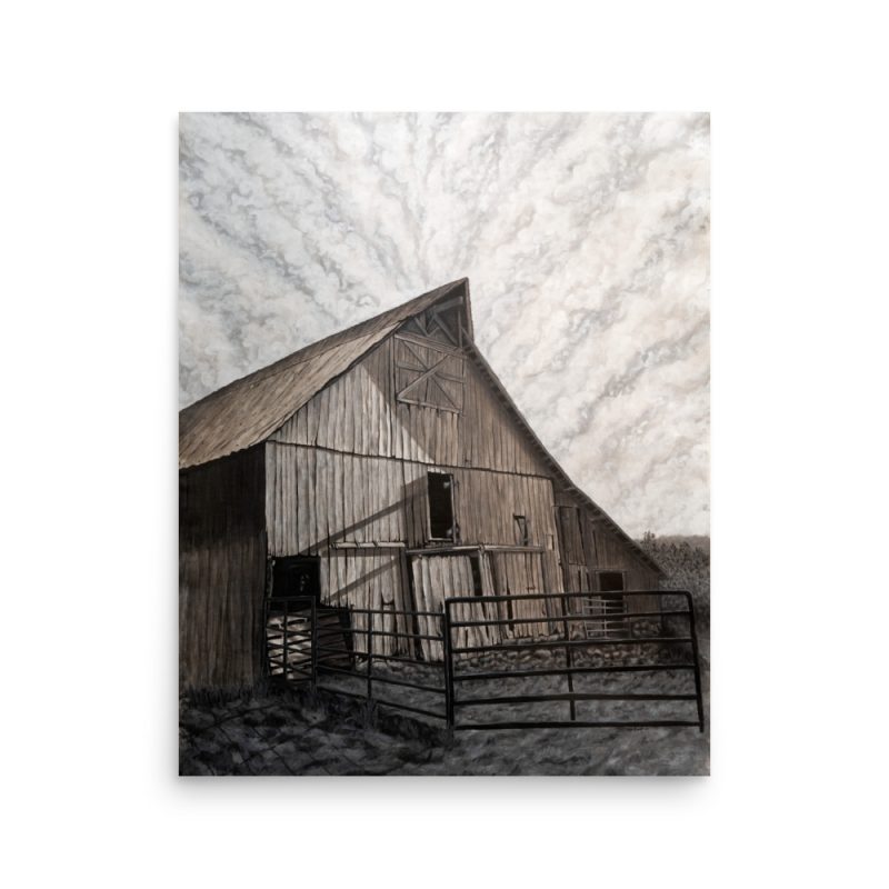 Bussett Farm Print