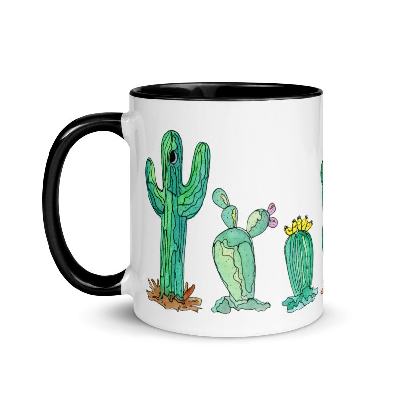 Colorful Cactus Mug